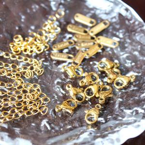 TEMU 60개, 랍스터 걸쇠 10개 세트, 연장 체인 10개, 태그 10개, 고리 30개, 여성을 위한 핸드메이드 DIY 패션 액세서리, 가성비 좋은 DIY 주얼리 용품, 스테인리스 스틸 방수 변색 방지 유지 관리용 주얼리 부품 키트