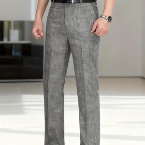 TEMU 빈티지 스타일의 가을/겨울 바지. 클래식하고 고급스러운 느낌으로, 가벼운 비즈니스 및 출퇴근에 이상적입니다. 편안하고 캐주얼하며 다재다능하며 미니멀리스트적이기 때문에 중년 및 어린 남성에게 완벽합니다.