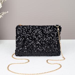 TEMU 세련된 스팽글 숄더백, 반짝이는 휴대용 휴대폰 파우치, 파티 및 통근용 지갑, 선물 가방으로 적합