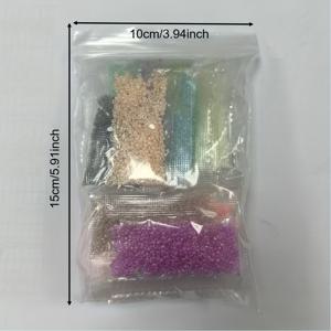 TEMU 구슬 세트, 12000개, 각 소포장 5g, 총 100g, 20가지 색상, 2mm 크림색 유리 씨드비즈, DIY 귀걸이, 목걸이, 팔찌, 헤어 액세서리 제작, 펜던트 수공예품, 의류용 주얼리 장식, 장식용 액세서리용