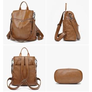 TEMU 드레스허그 소가죽 수입 백팩