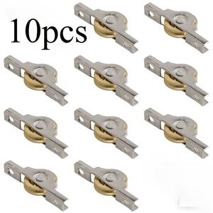 TEMU 10개 휠, 도어 및 창문, 스크린 도어 롤러, 테라스 도어 롤러, 차고 스크린 도어 교체용 롤러, 옷장, 캐비닛, 책장, 문 및 창문용 - 내구성 있는 금속 구조