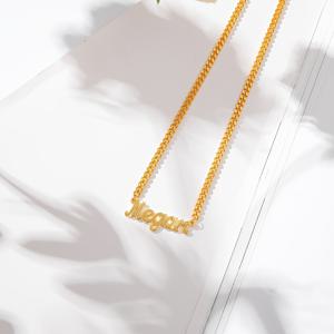 TEMU 맞춤형 네임/텍스트 각인 가능한 개인화 목걸이 - 스테인리스 스틸 체인, 커플, 가족, 생일, 결혼식을 위한 독특한 선물 - 이니셜, 이름, 날짜, 메시지 각인