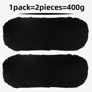 TEMU 2개입, 400g, 특대형 니트 털실 볼, 핸드니트용 털실 볼, 대형 뜨개실, 숄과 조끼 뜨개질용, 코바늘 담요용, 다양한 색상 선택 가능