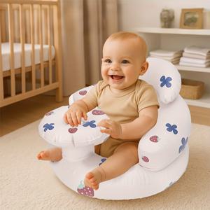 TEMU 어린이 학습용 의자, 에어체어 에어소파, 아기 학습 앉기 및 서기 연습 훈련 의자, 어린이 학습용 쿠션, 크리스마스 할로윈 선물