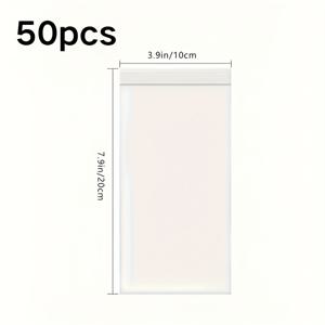 TEMU 투명 두꺼운 휴대폰 지퍼백, 먼지 방지 케이스, 일회용 보호 커버, 밀봉 터치스크린 보호 커버, 먼지 방지 밀봉 PE 지퍼백