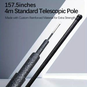 TEMU 두꺼운 옥스포드 천 가방 포함 조류 퇴치용 텔레스코픽 폴, 다양한 조류 퇴치용 연풍등, 펜던트, 공에 적합