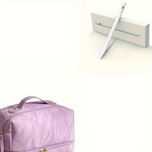 TEMU 아이패드/ 폰 및 태블릿 호환 , 기울기 감도 및 손바닥 거부 기능, 부드러운 필기감, 고속 충전, 고정밀 및 고감도 정전식 , 시장에 있는 95%의 터치 스크린 장치와 호환