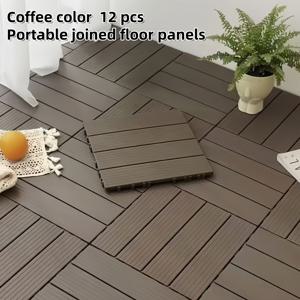 TEMU 12개 초소형 인터로킹 바닥 타일 | 11.62