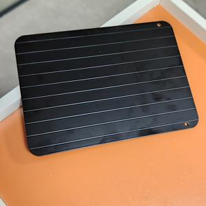 TEMU 퀵 해동 탈립판 - 냉동식품용 알루미늄 해동 트레이, 전기 필요 없음, 주방 및 바베큐용 걸이구멍 포함 공간 절약형 디자인