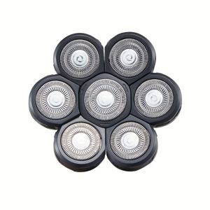 TEMU 7날 전기 면도기 교체용 헤드, 전면 및 얼굴 전기 면도기 헤드, 아버지의 날 선물