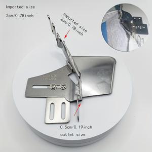 TEMU 4단 접힘 프레서 풋 세트 /38mm 바이어스 테이프 바인더 부착물, 산업용 및 가정용 재봉틀, 정밀 가장자리 가이드 조절 가능