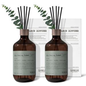 TEMU 루엘디 대용량 디퓨저 500ml x 2개입 선물세트 생일 집들이 선물 실내 방향제 인테리어 화장실 차량용