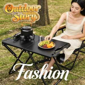 TEMU 위어라 아웃도어 접이식 캠핑 테이블 차박 야외 휴대용 폴딩 경량 야구장 미니테이블