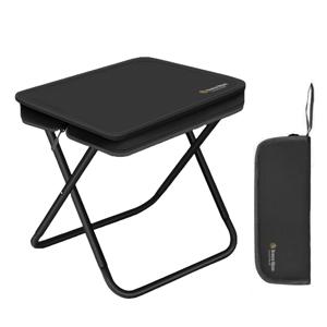 TEMU 브리즈문 파우치형 초경량 휴대용 캠핑 접이식 등산 의자 대기 백패킹