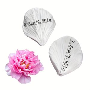 TEMU 실감나는 모란 꽃 실리콘 몰드 2개 세트, 점토 및 에폭시 레진에 적합 | 홈 공예 도구 | 실감나는 질감 공예 몰드, 향기로운 양초, 점토, 레진 공예 등을 제작하기에 이상적입니다. 프로젝트, 홈 데코에 완벽합니다.