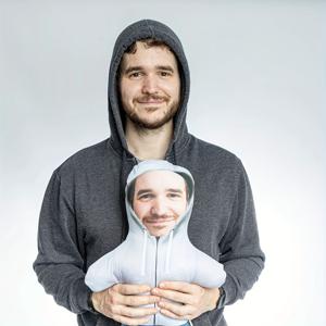 TEMU 맞춤형 후드티 미니 미 플러시 인형 커스텀, 맞춤형 얼굴 만화 패턴 베개, 사진 커스텀, 색상 추가 사진 얼굴 인형 테디, 창의적인 생일 선물, 발렌타인데이, 친구, 가족, 크리스마스, 할로윈, 추수감사절을 위한 완벽한 선택