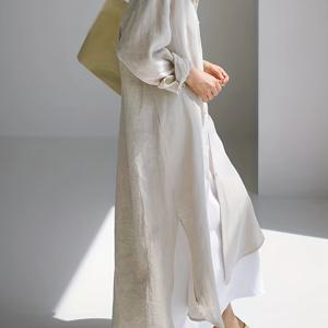 TEMU 봄/여름 신상 패션 우아한 개성 셔츠 스커트 원피스 디자인 센스 스커트