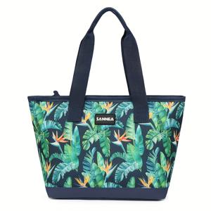 TEMU 넉넉한 공간의 포장지 보관 토트백, 휴대용 아이스 캐리어, 여행용 수납, 캠핑 가방, 숄더백, 10L 비식품 접촉 토트백