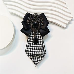 TEMU 남녀공용 패셔너블 캐주얼 스타일 넥타이, 보타이 1개. 정장용, 격식 있는 넥타이. 격식 있는 자리, 교복, 정장, 데일리용으로 적합, 선물용으로도 사용 가능, 할로윈, 크리스마스 넥타이