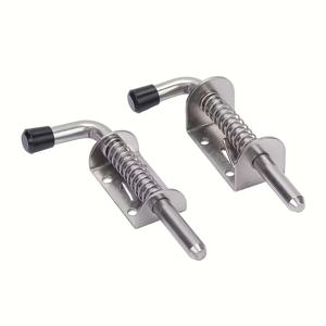 TEMU 2개 강력 금속 스프링 잠금 장치, 산업 및 가정 보안을 위한 안전 잠금 장치가 있는 다방향 캐비닛 및 도어 힌지