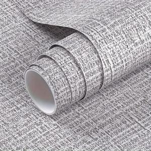 TEMU 베이지 텍스처 비닐 벽지 1롤, 자가 접착식 필앤스틱 컨택트 페이퍼, 베이지스타일 벽 커버링, 랜덤 패턴 믹스, 홈 데코 및 룸 리모델링용 쉬운 설치 | 베이지 마감 | 자가 접착 소재