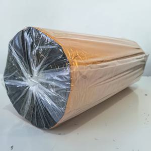 TEMU 길이 5미터, 너비 0.5미터, 두께 5mm, 초장형, 자가 접착 블루 알루미늄 호일 방음 단열 롤, 적층 백킹. 다양한 자동차 단열, SUV, 방음, 커팅, DIY, 탁월한 방음 효과, 파이프 단열 소재, 펫 베드에 적합