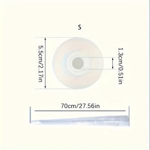 TEMU 현대 스타일 8 뼈 텔레스코픽 방수 우산 커버, 방수 플라스틱 홈 데코 액세서리, 보관 바구니, 상자 정리함, 집 정리 보관 바구니