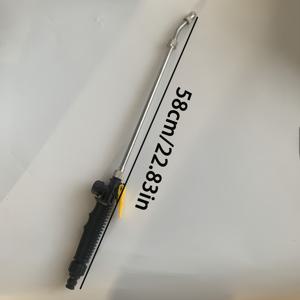 TEMU 고압 세척 폼 워터 건, 조절 가능한 스테인리스 에어컨 세척 노즐, 정원용 워터 건 조경 도구