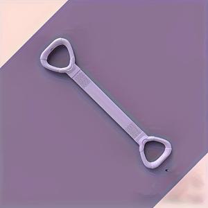 TEMU 전신 트레이닝을 위한 다기능 8자형 저항 밴드 하나 - TPE 탄성 피트니스 밴드, 근력 운동 및 스트레칭, 요가에 사용 - 모든 사람에게 적합, 중간 긴장도 - 어깨 성형과 등 조각에 이상적 - 완벽한 계절 선물