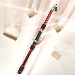 TEMU 1개 70.87인치 낚싯대 - 휴대용 롱 스피닝 로드, 퀵 액션, 블루/블랙 디자인, 플라이 낚시, 바닷물 및 민물용, 내구성 및 가벼운 무게, 장거리 캐스팅, 세련된 외관, 베이트캐스터 로드, 낚싯대