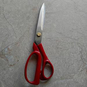 TEMU 프로페셔널 헤비듀티 레드 스테인리스 스틸 재단가위 9인치 - 녹 방지 날카로운 재봉용 가위, 드레스메이킹, 공예, 패브릭 및 다목적 사용에 적합 - 재단사, 취미 활동가, 홈 크래프팅에 이상적