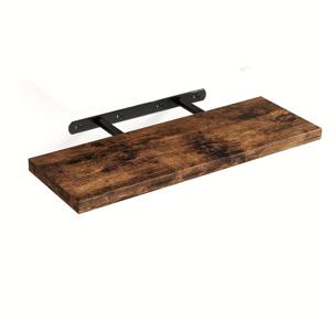 TEMU 벽걸이 선반 - 욕실, 침실, 주방, 거실, 팜하우스 스타일 책장, 브라운