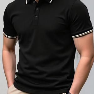 TEMU 남성용 신상 셔츠, 부드러운 소재, 야외 활동, 캐주얼, 비즈니스에 적합, 휴가 및 업무에 완벽, 캐주얼 복장의 필수 아이템