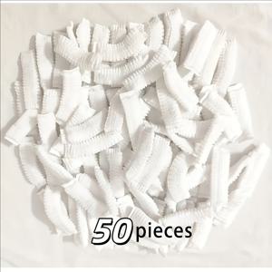 TEMU 일회용 진공청소기 필터 커버 50개입, 부직포 필터 메쉬, 필터 메쉬, 신축성 있는 진공청소기 필터 커버, 부직포 진공청소기 백, 가정용 진공청소기용