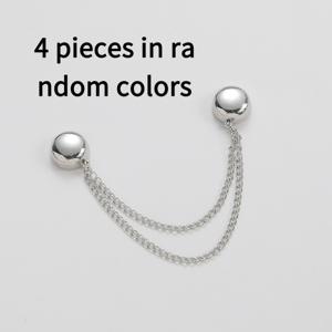 TEMU 4개입 바지단 고정 클립 자석 단추 바지소매 바지밑단 고정 클립 바지길이 조절