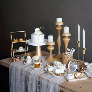 TEMU 1개, 가벼운 쉬어 소재에 진주 장식, 섬세한 작은 진주가 특징이며, 칵테일 파티의 의자 끈으로 또는 크리스마스 벽난로 커튼으로 완벽합니다. 신선한 꽃 또는 스트링 라이트와 함께 연출할 수 있습니다.