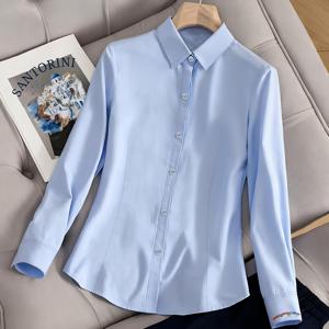 TEMU 트렌디한 레터 프린트, 캐주얼하고 편안하며 부드러운 여성용 긴팔 핏 셔츠