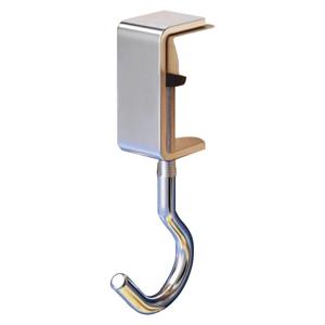 TEMU 금속 책상 후크 5개 포장，다용도 무타공 책상 가방 걸이，5개 세트 책상 가방 걸이 무타공 높이 조절 나사 스크래치 방지 테이블 꾸미기 사무실 데스크 정리 헤드셋 소품 모자 거치대 고리 후크，탈부착 이동 가능 조립이 쉽다 쉽게 미끄러지지 않는다，데스크톱에 사용하기 책상 가방 걸이