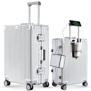 TEMU [3년AS] REGESY 알루미늄 프레임 캐리어 / 360도 저소음 바퀴 / 경량화 / 기내용 20인치 24인치 28인치 하드