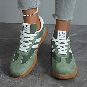 TEMU [스니커즈] 신상 여성 운동 캐주얼 신발, 편안하고 다재다능, 다양한 색상으로 제공, 더 큰 사이즈에서 스타일리시, 레트로 아웃도어 데일리 웨어, 트렌디한 캐주얼 의상, 여성 스포츠 아웃도어 스케이트 슈즈