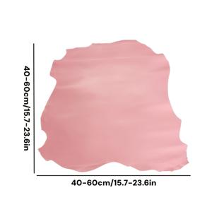 TEMU 고품질 통곡물 연분홍색 염소가죽 1개, 선명한 질감 - DIY 공예, 핸드백, 의류, , 휴일 선물 제작용 염소가죽 소재, 가죽 소재