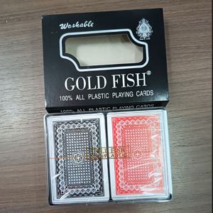 TEMU 250g/m² 플라스틱 재질의 표준 트럼프 카드, 일반적인 디자인, 플라스틱 케이스에 보관, 2가지 색상으로 제공, 크기: 5.7 X 7인치, PVC 카드, 가족 행사, 게임 및 선물용으로 적합