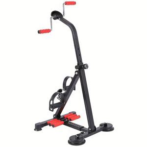 TEMU 조절 가능한 높이 피트니스 스텝퍼 - 팔, 다리 및 무릎을 위한 전체 신체 운동 장비 | 스테인레스 스틸, 미끄럼 방지 핸들, 360° 회전하는 바퀴 | 홈 체육관 및 스피닝 운동, 운동 스텝퍼 | 세련된 체육관 장비 | 조절 가능한 높이 스텝퍼