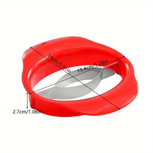 TEMU 잡기 쉬운 망고 슬라이서 - 완벽한 절단을 위한 창의적인 주방 도구, 다양한 색상 옵션의 내구성 있는 플라스틱 망고 커터, 껍질 벗기기 및 씨 제거에 이상적인 과일 슬라이서