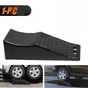 TEMU 고하중 자동차 경사로 10톤/20000lbs 용량 - 5.5인치 리프트 높이, 오일 교환, 자동차 정비 및 타이어 서비스용 플라스틱 차량용 경사로, 미끄럼 방지 디자인 및 안전 정지 장치가 있는 휴대용