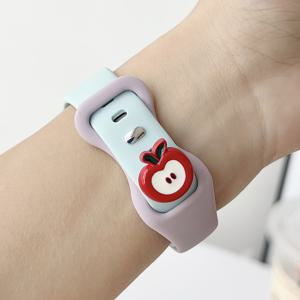 TEMU 새로운 컬러블록 슬림 웨이스트 리퀴드 시계 밴드, Apple Watch 40mm/42mm/38mm/44mm/46mm/45mm/49mm iWatch 시리즈 10/9/8/7/6/5/3/SE/2/울트라용, 남녀공용 스마트워치 액세서리(본품은 시계줄이며, 시계는 포함되지 않음)