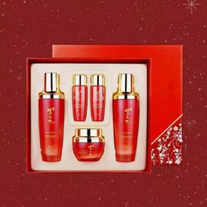 TEMU [선물추천] 설수련 진 한방 기초 3종세트(토너+에멀젼+영양크림+휴대용2종)