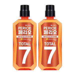 TEMU 페리오 토탈7 가글 760ml X 2개 (후레쉬 / 쿨링 / 스트롱)