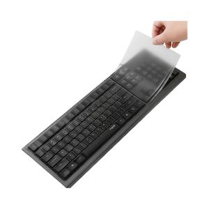 TEMU 컴퓨터 키보드용 범용 방진 커버, 데스크탑 키보드 보호 필름, 기계식 키보드용 먼지 덮개, 돌기 있는 투명 키보드 필름, 데스크탑 키보리용 컴퓨터 추가 장비